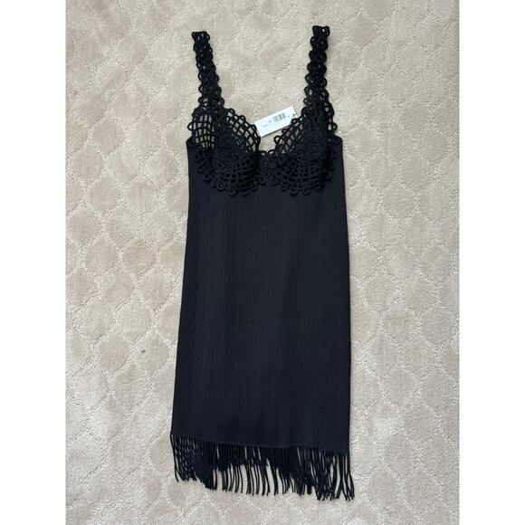 Proenza Schouler Embroidered Viscose Knit Dress - Picture 6 of 12